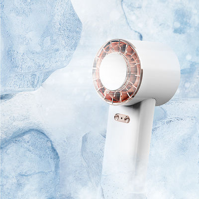 Mini draagbare USB oplaadbare ventilator 2200 MAh batterij USB ijskoelventilator