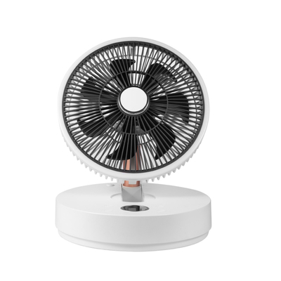 Tafel Opvouwbare Oplaadbare Ventilator 10000 mAh Batterij Verstelbare Hoogte Vier Snelheden