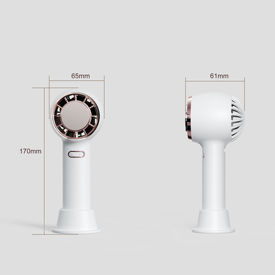 Keramische koeler Mini draagbare draagbare ventilator IJskompres Oplaadbare USB-koelventilator