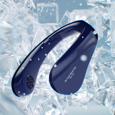 4W de draagbare USB-Ventilator van het de Handen Vrije Halsboord van de Ventilator Hangende Hals Verwarmde Therapie Leafless