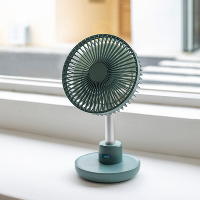 Navulbare de Lijstventilator van de Usbbatterij de Draagbare Elektrische Koelventilator van de 6 Duimschommeling