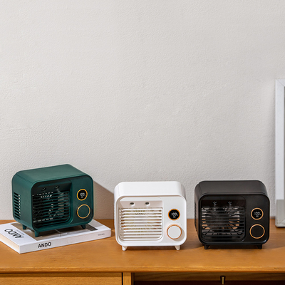 Van de Ventilator Handbediende USB van de bureau Draadloze DC5V Lucht Koelere van het de Mistwater de Nevel Koelventilator
