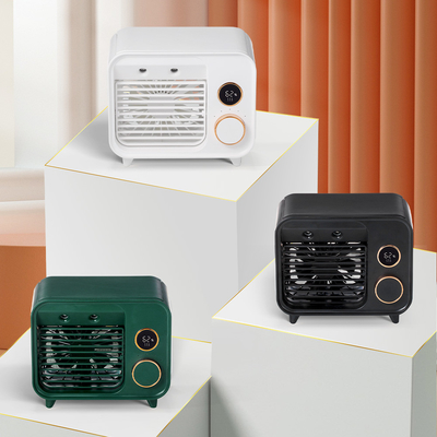 USB Mini Portable Wireless Fan Cooler met LEIDEN Nachtlicht en Mistnevel