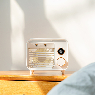 2000mAh draagbaar Warm de Nachtlicht van de Lucht Koeler Ventilator w