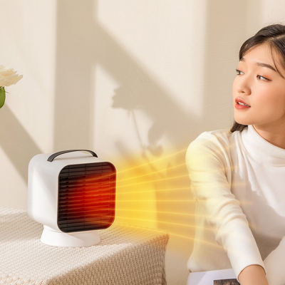 Verwarmer van het de Verwarmer1000w Kleine Ptc Ceramische Bureau van de slaapkamerac220v de Binnen Elektrische Ventilator
