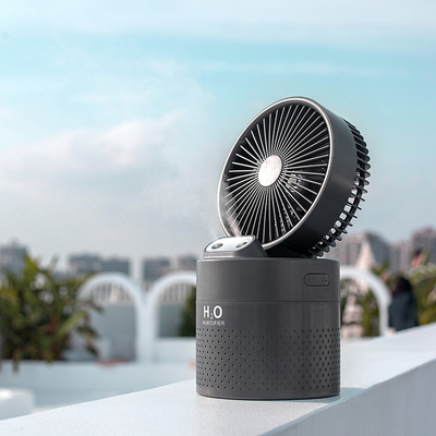 Van de de Lijst Koelventilator van batterijusb 4000mAh van de het Watermist Ultrasone de Nevelventilator