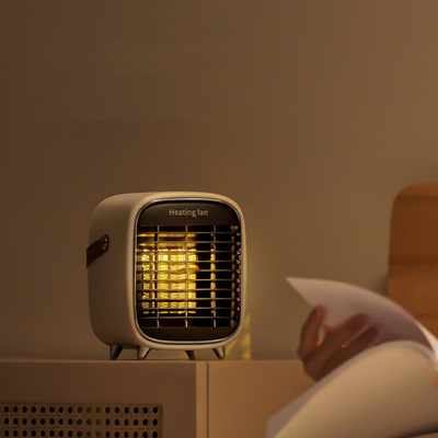 Binnen Draagbare de Oververhittingsbescherming van Mini Ceramic Electric Fan Heater 600W AC220V