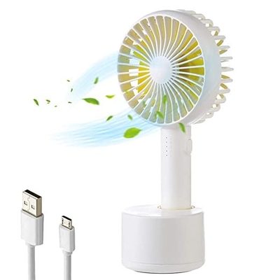 Oscillerende Navulbare het Bureauventilator van Basismini portable handheld fan 2000mAh 4W