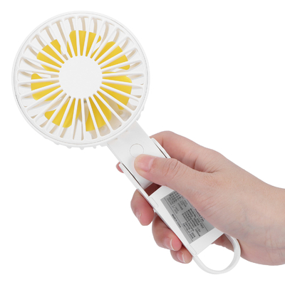 5 Kleine Stille het Bureauventilator van Vane Air Cooler Handheld Fan USB 2000mAh 2A type-C