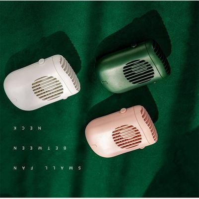 Kettingventilator 1200 mah batterij Draagbare USB-ventilator Mini draagbare bladloze hangende nekventilator