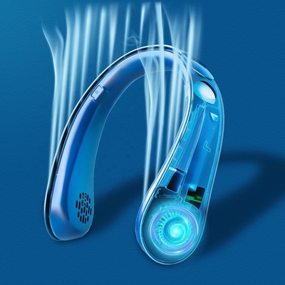 Leafless van de de Ventilatorhalsband van USB van de Luchtstroom Draagbare Ventilator van de de Sport Navulbare Zak Kleine