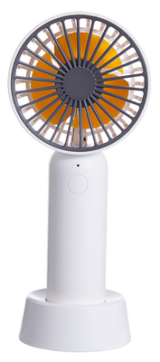 3 Ventilator van het snelheids de Draagbare Kleine Bureau met Basis, Navulbare Hangende de Halsventilator van USB