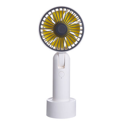 Kwaliteit  1200mAh Mini Portable Handheld Fan Rechargeable 3 Speed Handheld Mini Electric Fan Fabriek