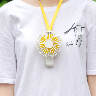 De mini van de de Zak Draagbare Hangende Halsband van USB Navulbare Vouwende Handige Ventilator
