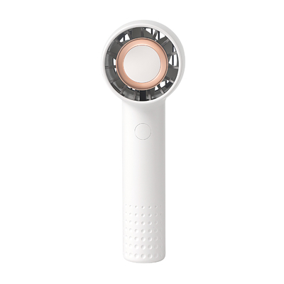 De witte Navulbare Ventilator van de de Hoge Windturbine 2000mAh Mini Portable USB van de Lijstventilator
