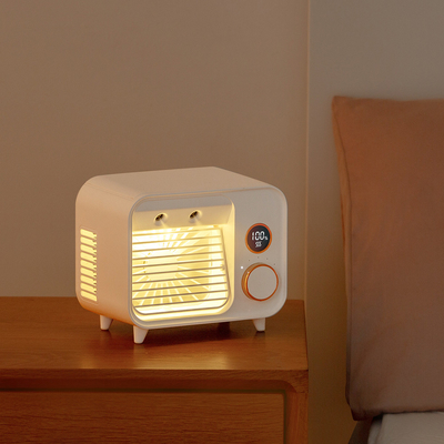 De beste Waterkoelingsusb Koelere Ventilator HOOFD Draagbare van Mini Personal Rechargeable Air Conditioner