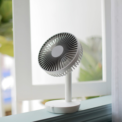 6 Ventilator USB 4000mAh Mini Electric Fan van de duim de Navulbare Luchtcirculatie