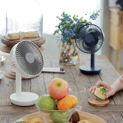6 Ventilator USB 4000mAh Mini Electric Fan van de duim de Navulbare Luchtcirculatie
