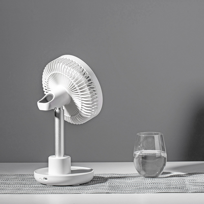 Navulbare de Lijstventilator van de Usbbatterij de Draagbare Elektrische Koelventilator van de 6 Duimschommeling