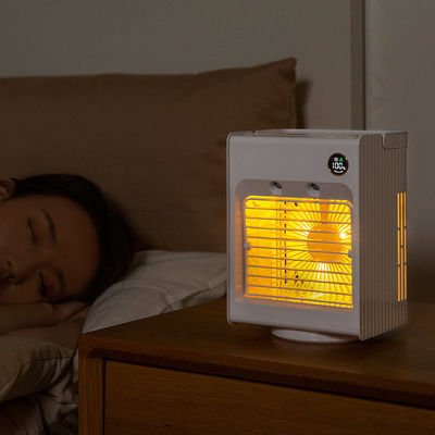 LCD Klein Usb de Airconditioner Geleid Licht van het Schermusb Mini Cooler Fan 4000mAh DC5V
