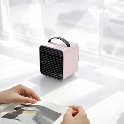 2000mAh oplaadbare handheld aircooler ventilator met 3 verstelbare windrichting