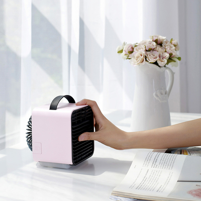 2000mAh oplaadbare handheld aircooler ventilator met 3 verstelbare windrichting