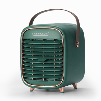 Mini Oplaadbare Tafelventilator 5V Draagbare Airconditioner Koeler Spray Mist Koeler Ventilator