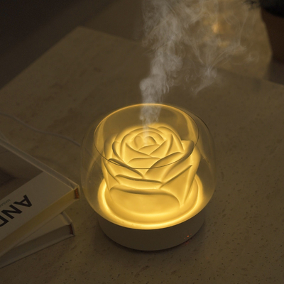 400ml 7 van de Kleurrijke LEIDENE van het de Verspreidersaroma Nacht de Lichte Etherische olie van de de Verspreiderbloem Verspreider van het Ontwerparomatherapy