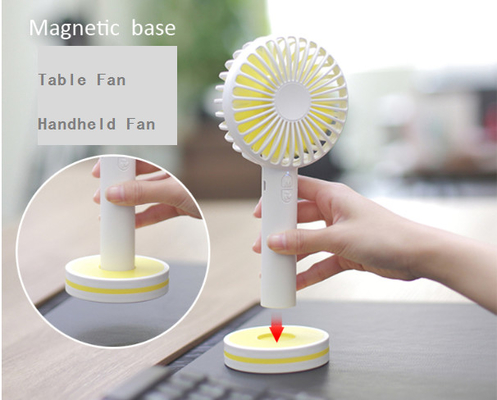 De Magnetische Basis Mini Usb Rechargeable Fan van Macaronmini portable handheld fan handy