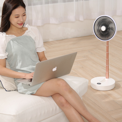 LCD Ventilator van het de Ventilatorsgelijkstroom 5V 10000mAh Navulbare Voetstuk van de het Schermvloer de Bevindende