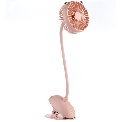 2000mAh navulbare Batterij In werking gestelde Ventilator 3 Snelheden USB-B Draagbaar Mini Fan For Stroller