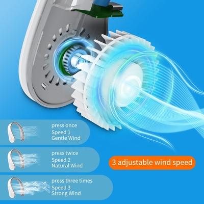 Leafless van de de Ventilatorhalsband van USB van de Luchtstroom Draagbare Ventilator van de de Sport Navulbare Zak Kleine