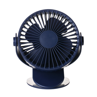 5 Miniusb Navulbare Draagbare 360 Graad Roterende Ventilator van Vane Desk Clip On Fan