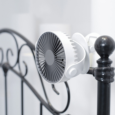 5 Miniusb Navulbare Draagbare 360 Graad Roterende Ventilator van Vane Desk Clip On Fan