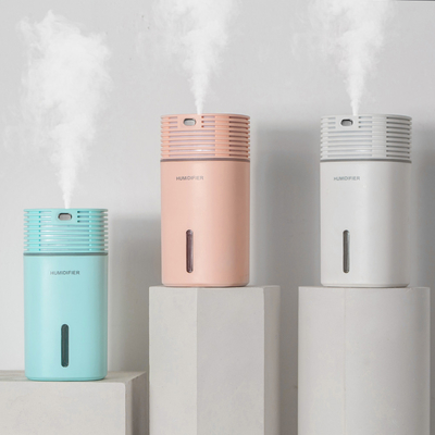 Van het de Luchtbevochtigertafelblad Geleide Lichte Aroma van de H2o500ml de Ultrasone Lucht Macht van de Verspreiderusb