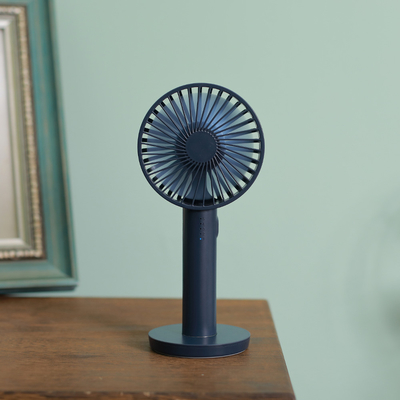 Oplaadbare ventilator met 3 snelheidsniveaus en make-up spiegel