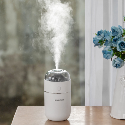 Kleurrijke Ultrasone Geleide het Aromaverspreider van Mini Volcano van de Luchtluchtbevochtiger 320mL